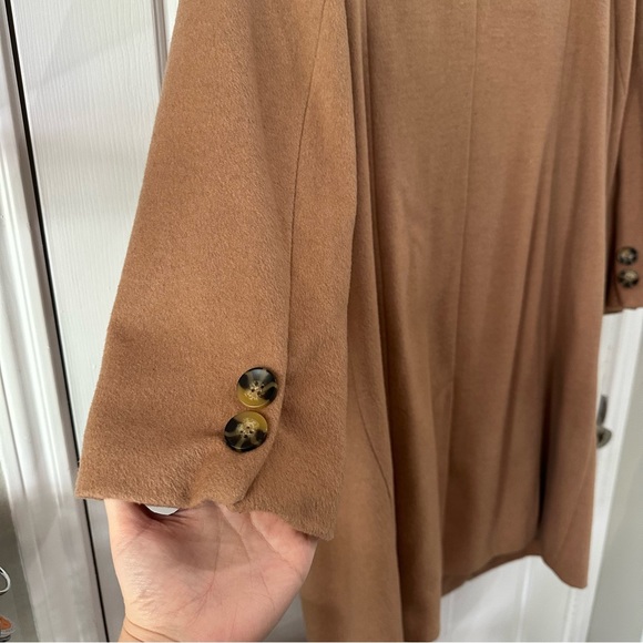 Jessica London Full Length Wool Blend Pea Coat - Picture 9 of 13